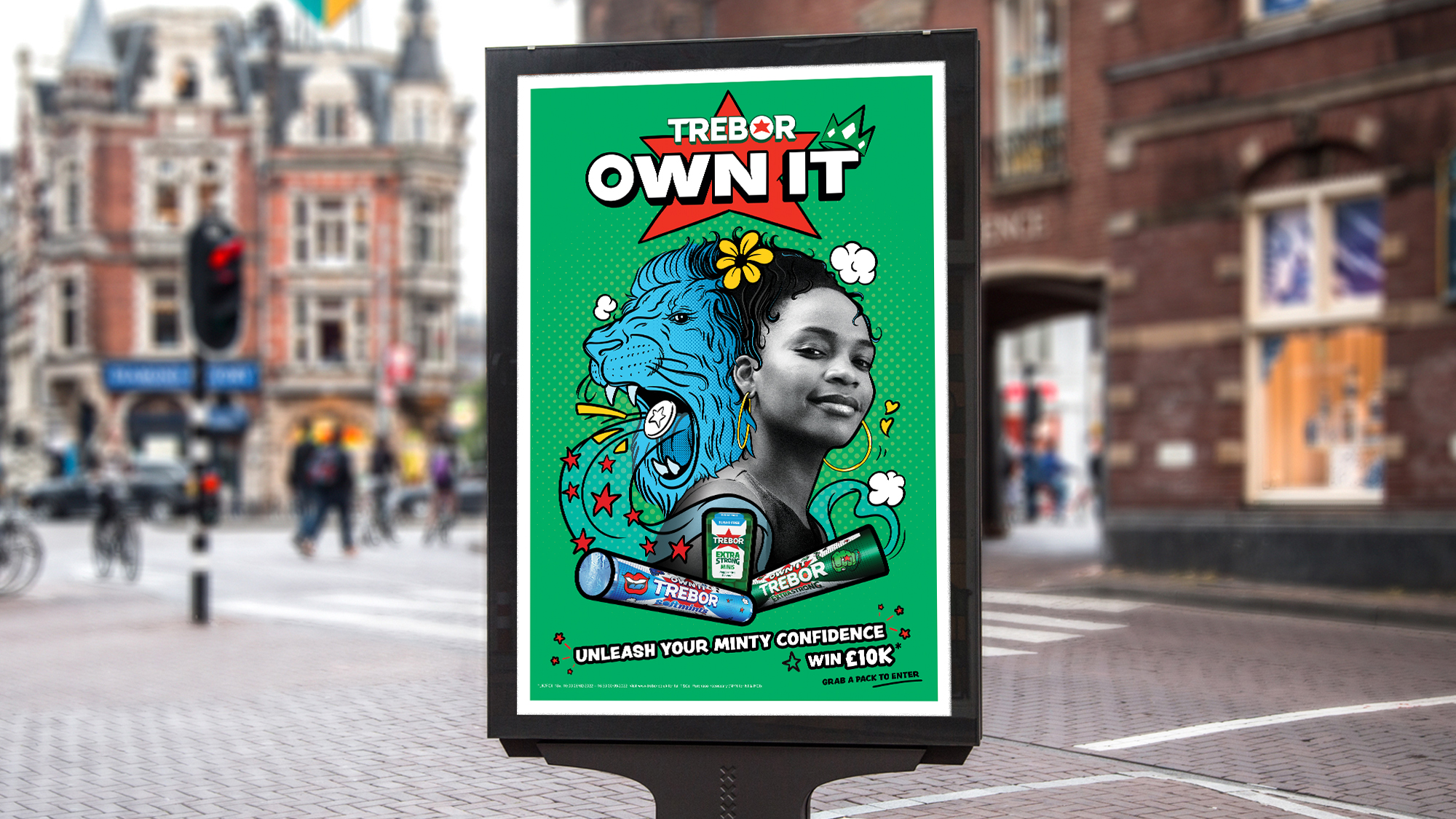 Trebor’s ‘Own It’ campaign now live in key locations