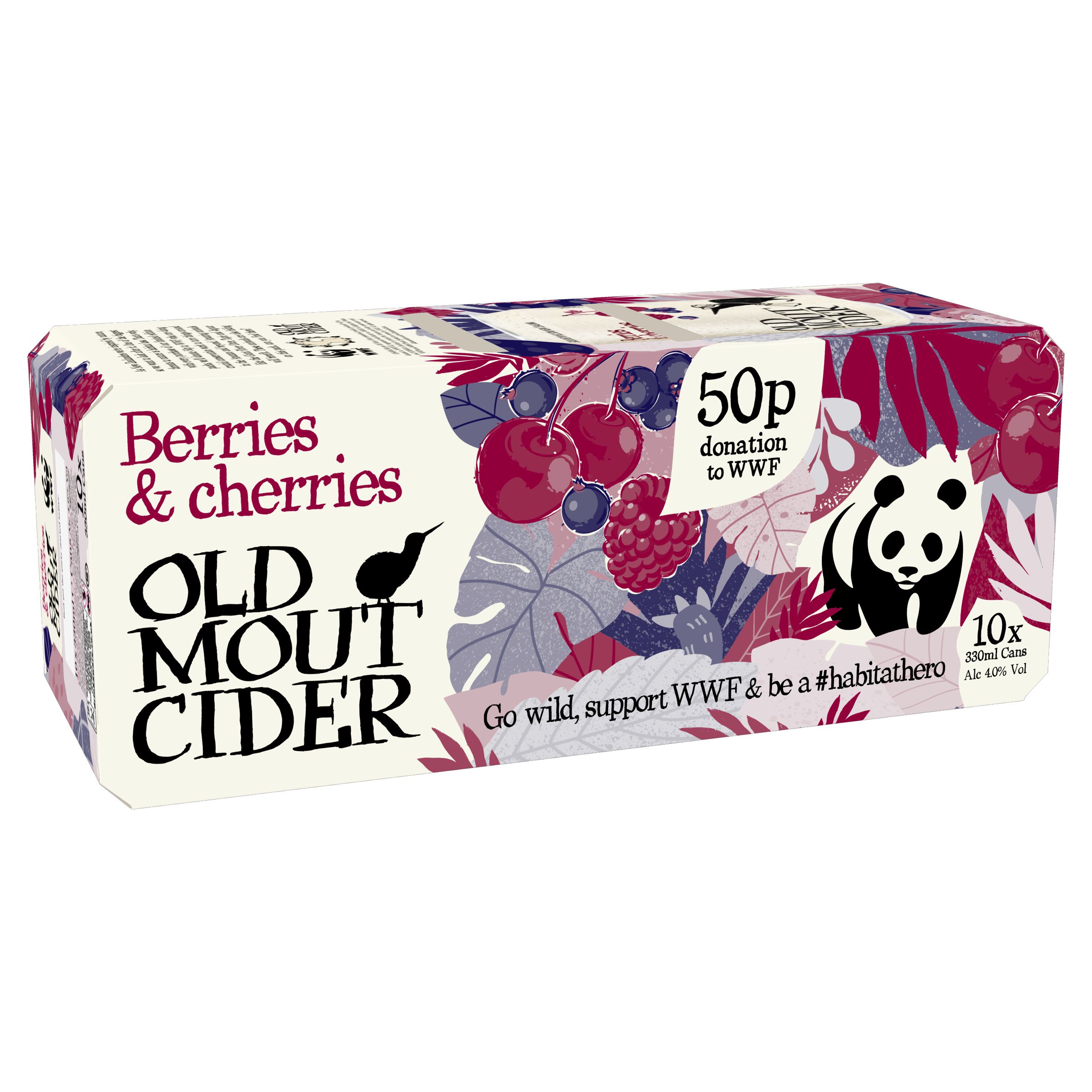 Old Mout cider launches its biggest ever campaign with WWF