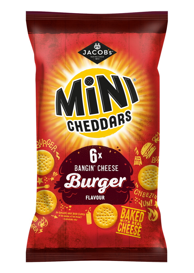 Jacob’s Mini Cheddars launches new street food-inspired flavours