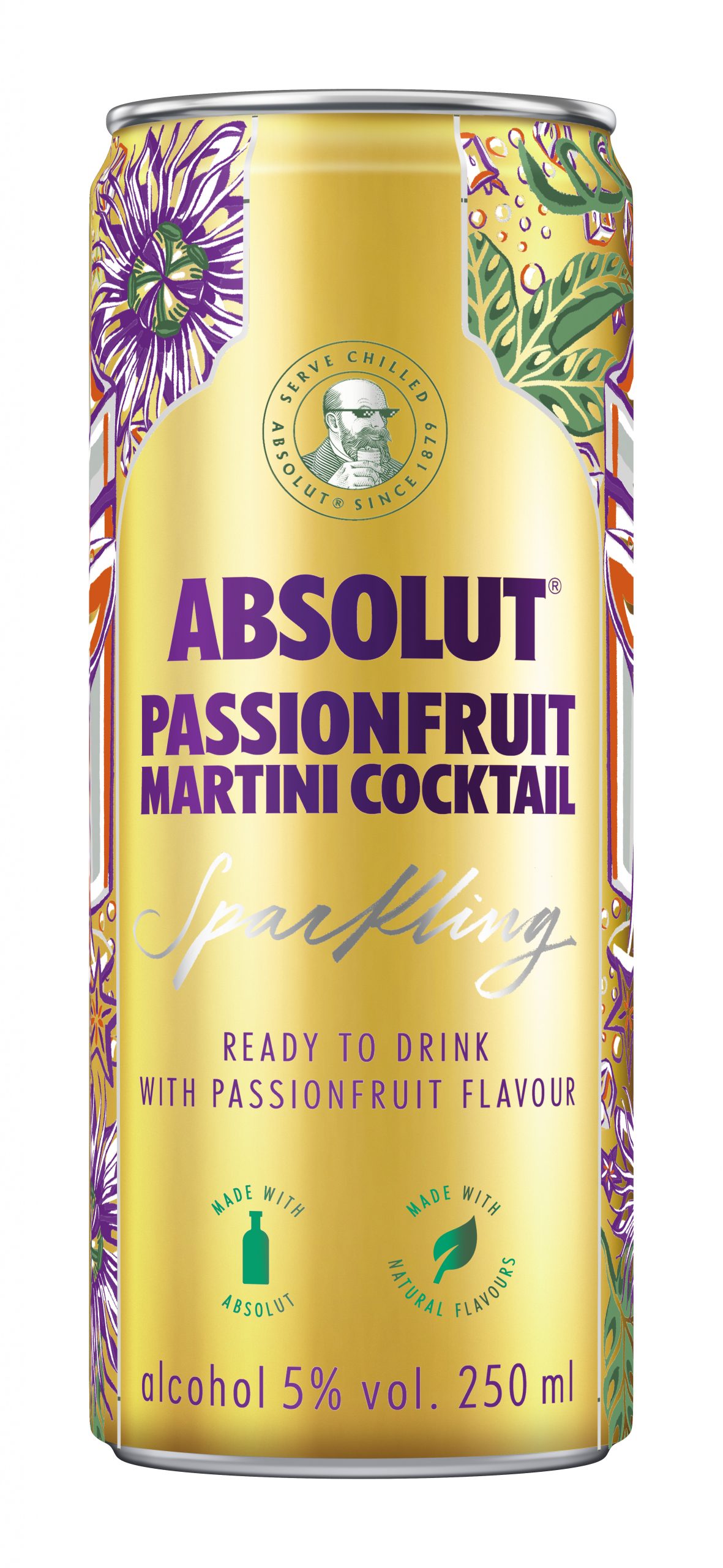 Absolut new Passionfruit Martini RTD for at home and on-the-go
