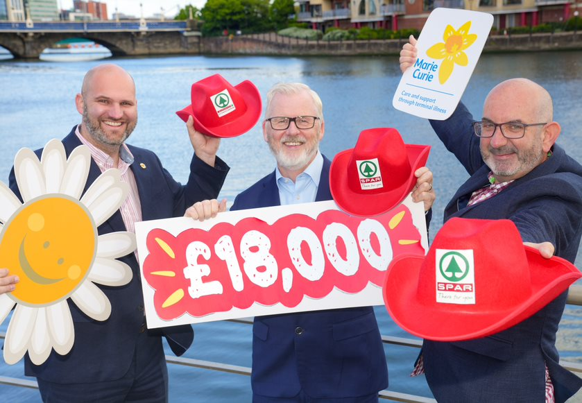 SPAR’s Big Red Stetsons at Balmoral Show raise £18,000 for charities