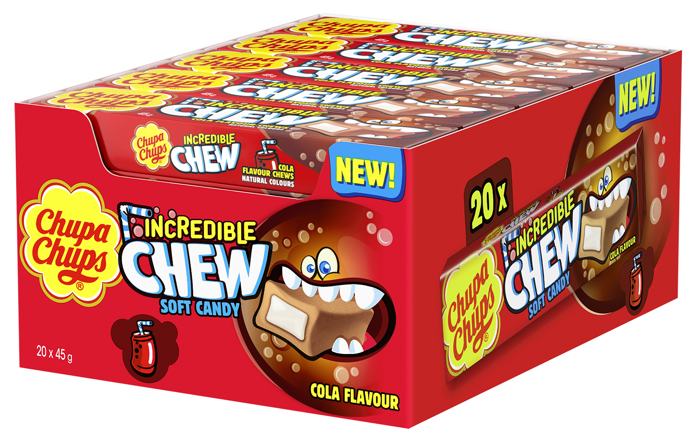 Long-lasting Chupa Chups Incredible Chew arrives on the scene