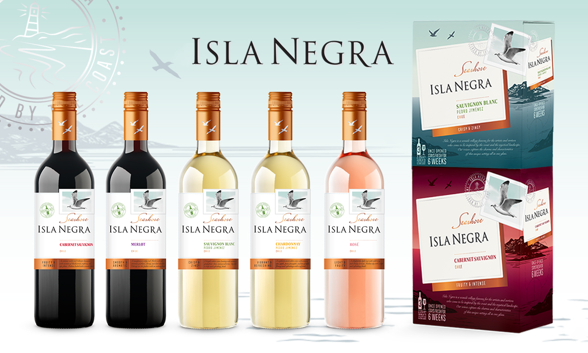 CyT’s Top 10 Wine Brand Isla Negra arrives in redesigned lightweight bottle