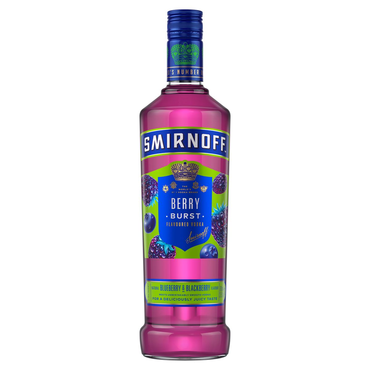Smirnoff expands flavoured vodka range with new Berry Burst