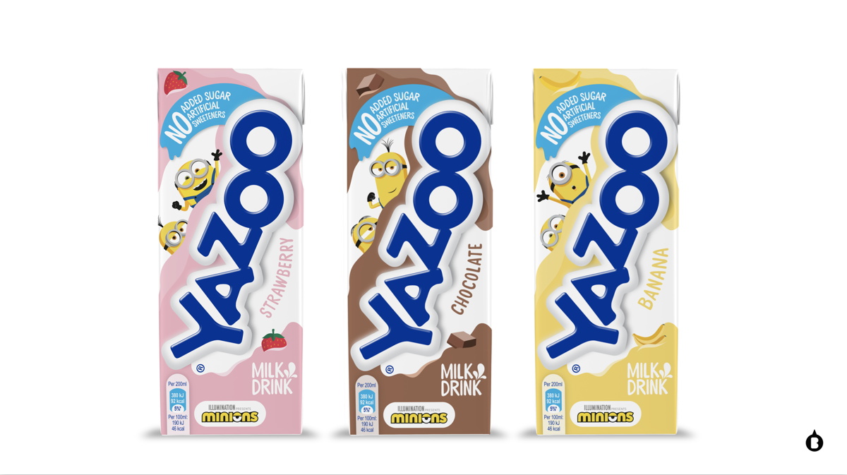 YAZOO KiDS unveils new packaging as it extends Minions partnership