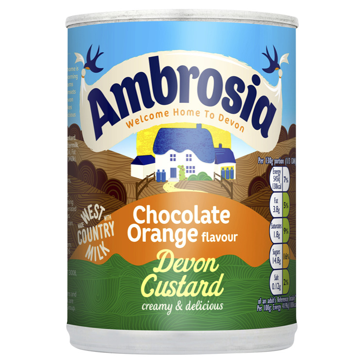 Ambrosia adds Chocolate Orange Custard to dessert range