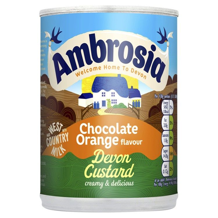 Ambrosia adds Chocolate Orange Custard to dessert range