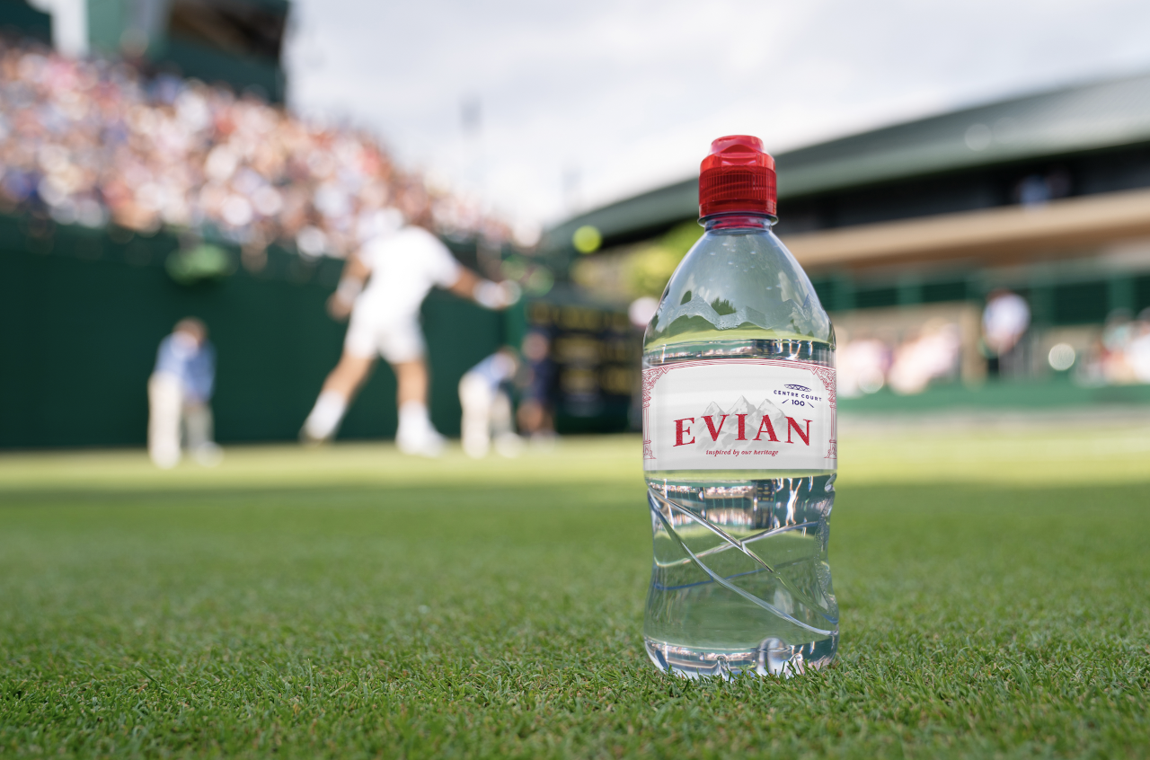 evian and Wimbledon celebrate 100-years of Centre Court