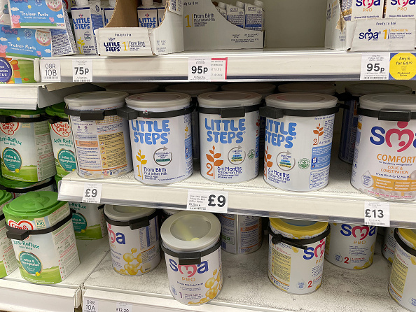 ‘Baby formula security tagged to prevent theft as prices soar’