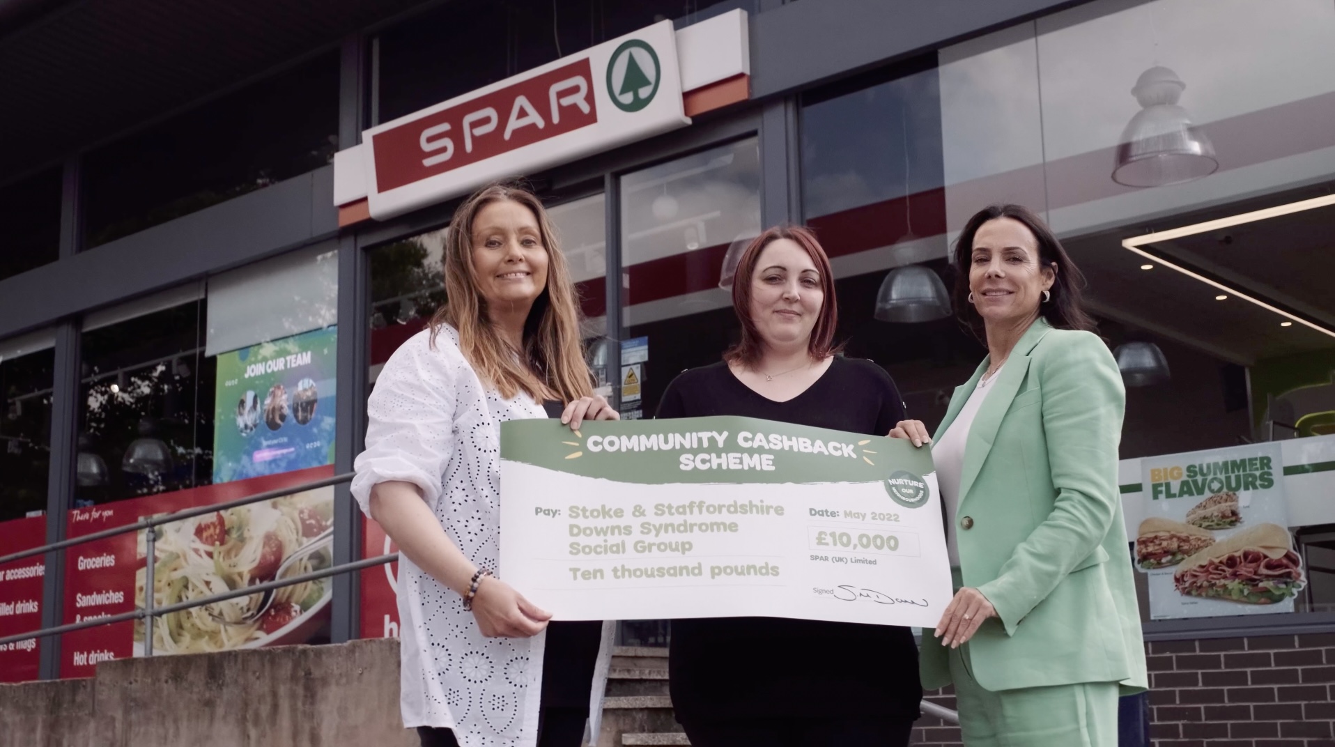 SPAR announces winners of the UK £100k Community Cashback scheme
