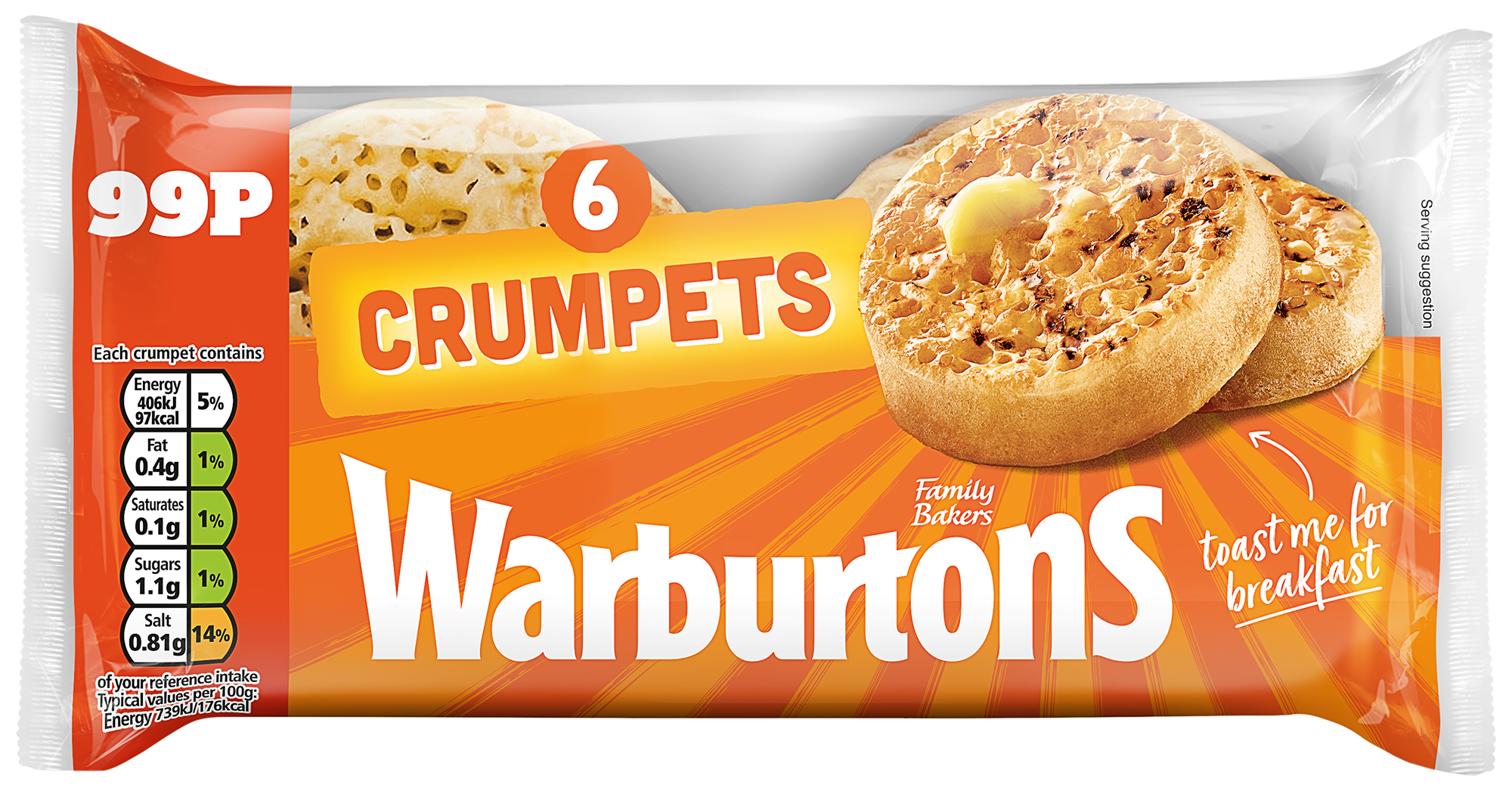 Warburtons launches PMP range for iconic product