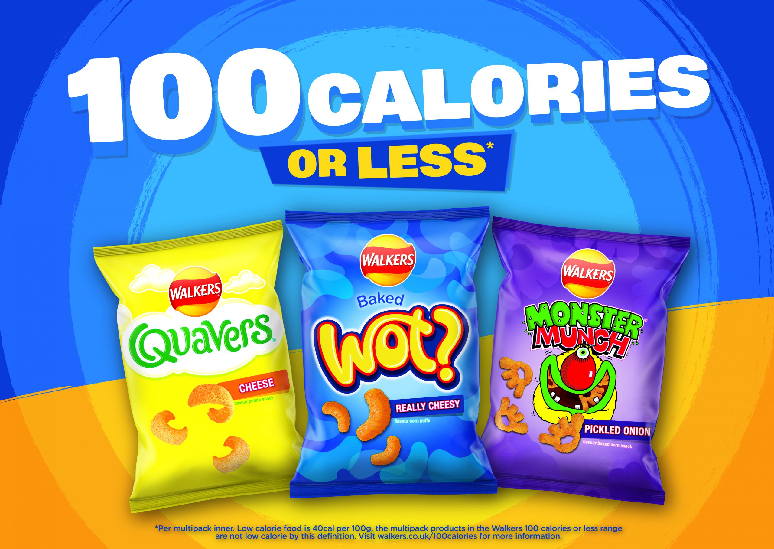 Walkers’ ‘surprising’ new campaign highlights sub-100 cal family favourites