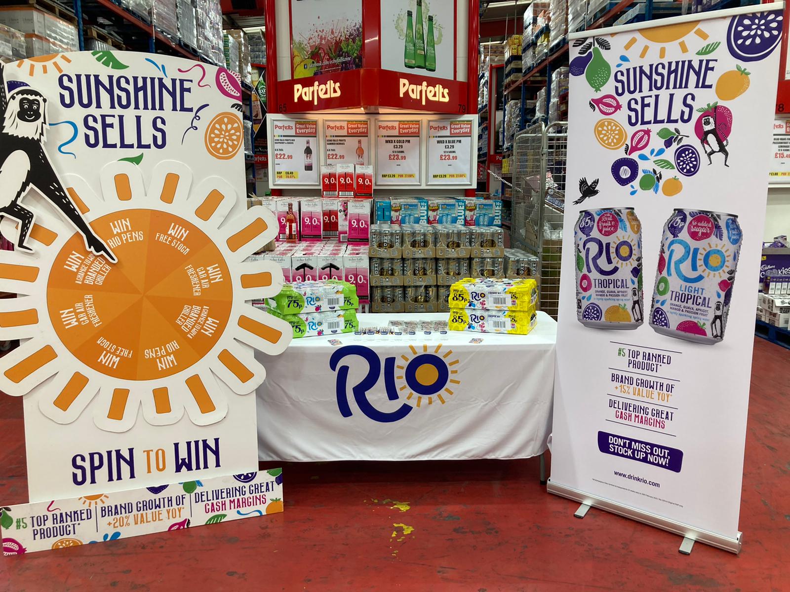 See more super sunshine sales with Rio this summer