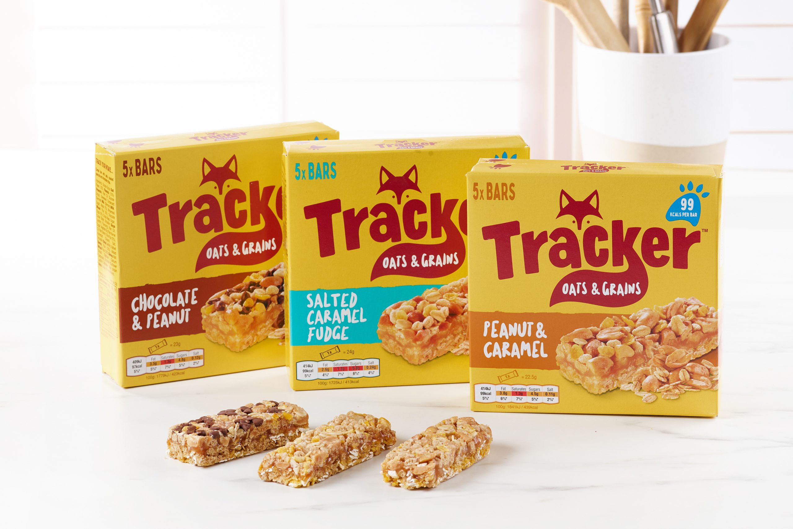 ‘Pawsome’ makeover for Tracker cereal bars