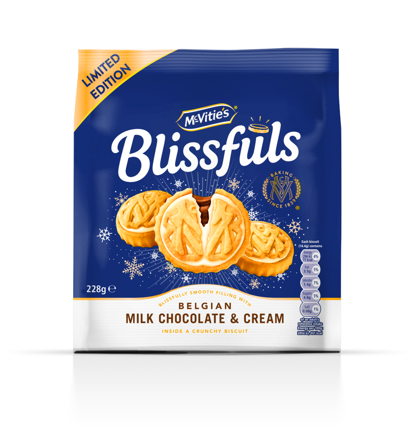 McVitie’s unveils limited edition Blissfuls within sweet seasonal selection