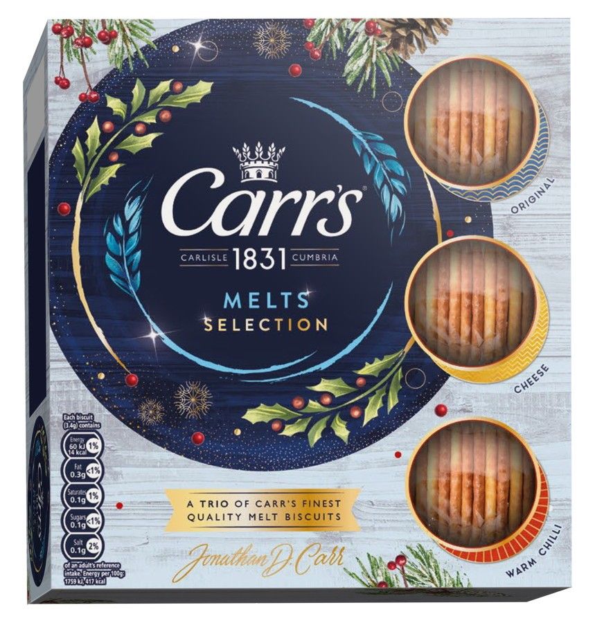 Pladis unveils Christmas ranges for Jacob’s and Carr’s with bestsellers and non-HFSS options