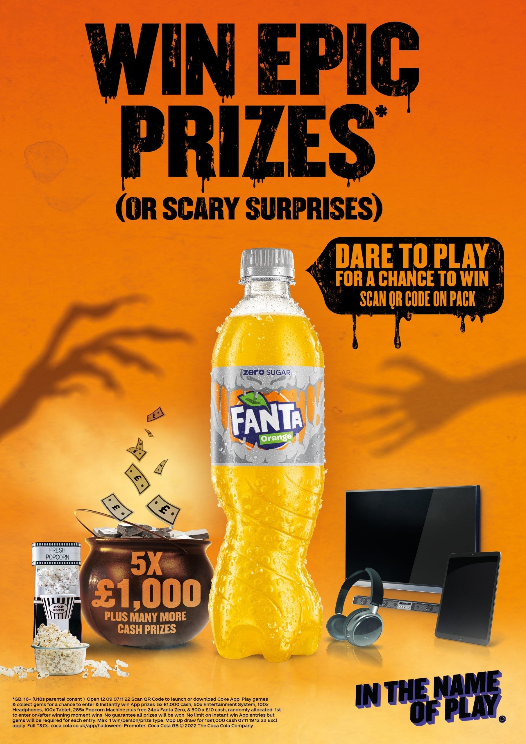 Fanta launches 2022 Hallowe’en campaign, on-pack promo