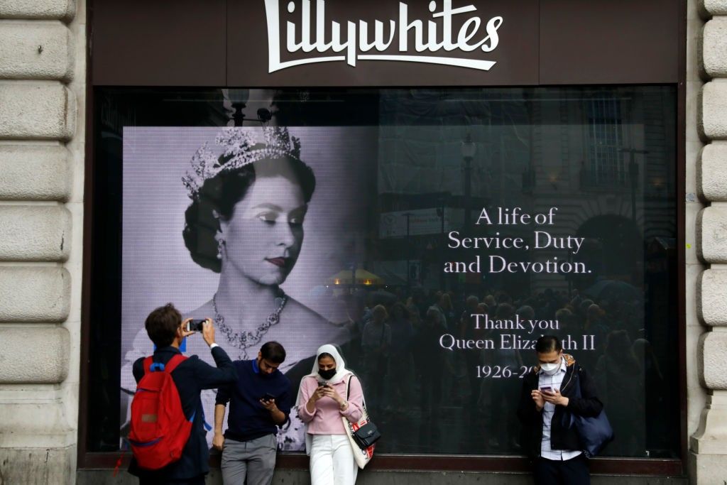 The Nation Mourns The Death Of Queen Elizabeth II