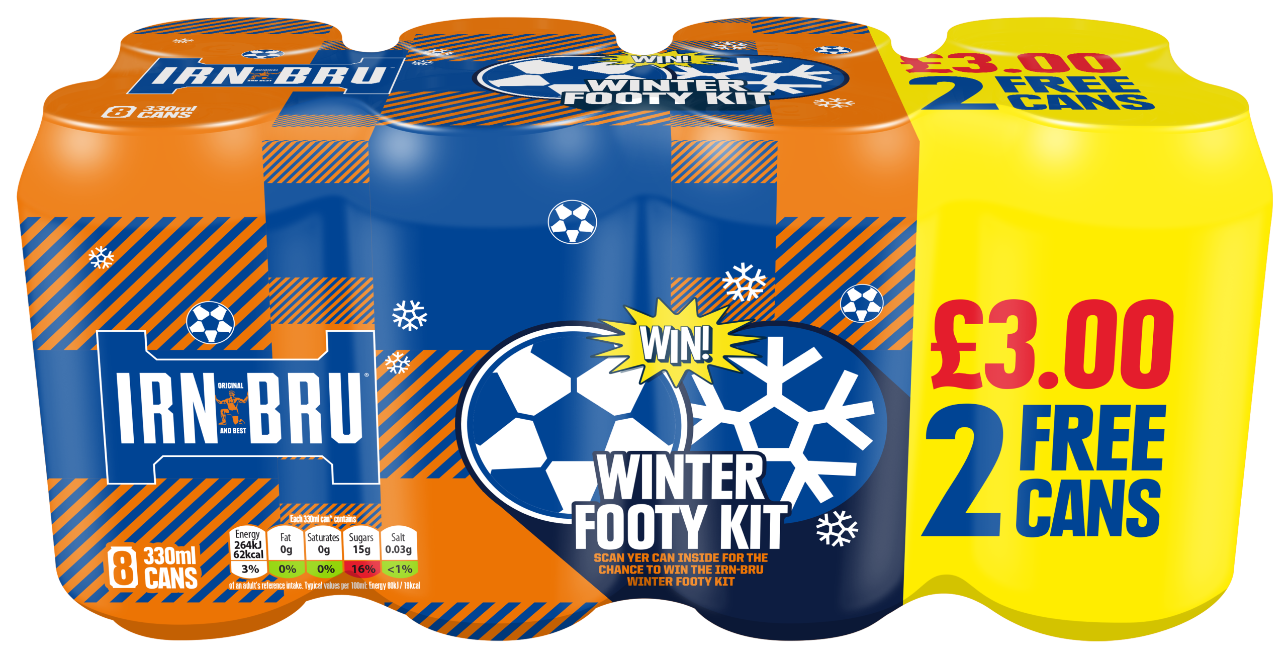 Win official World Cup ‘Stay at Home’ kits with IRN-BRU