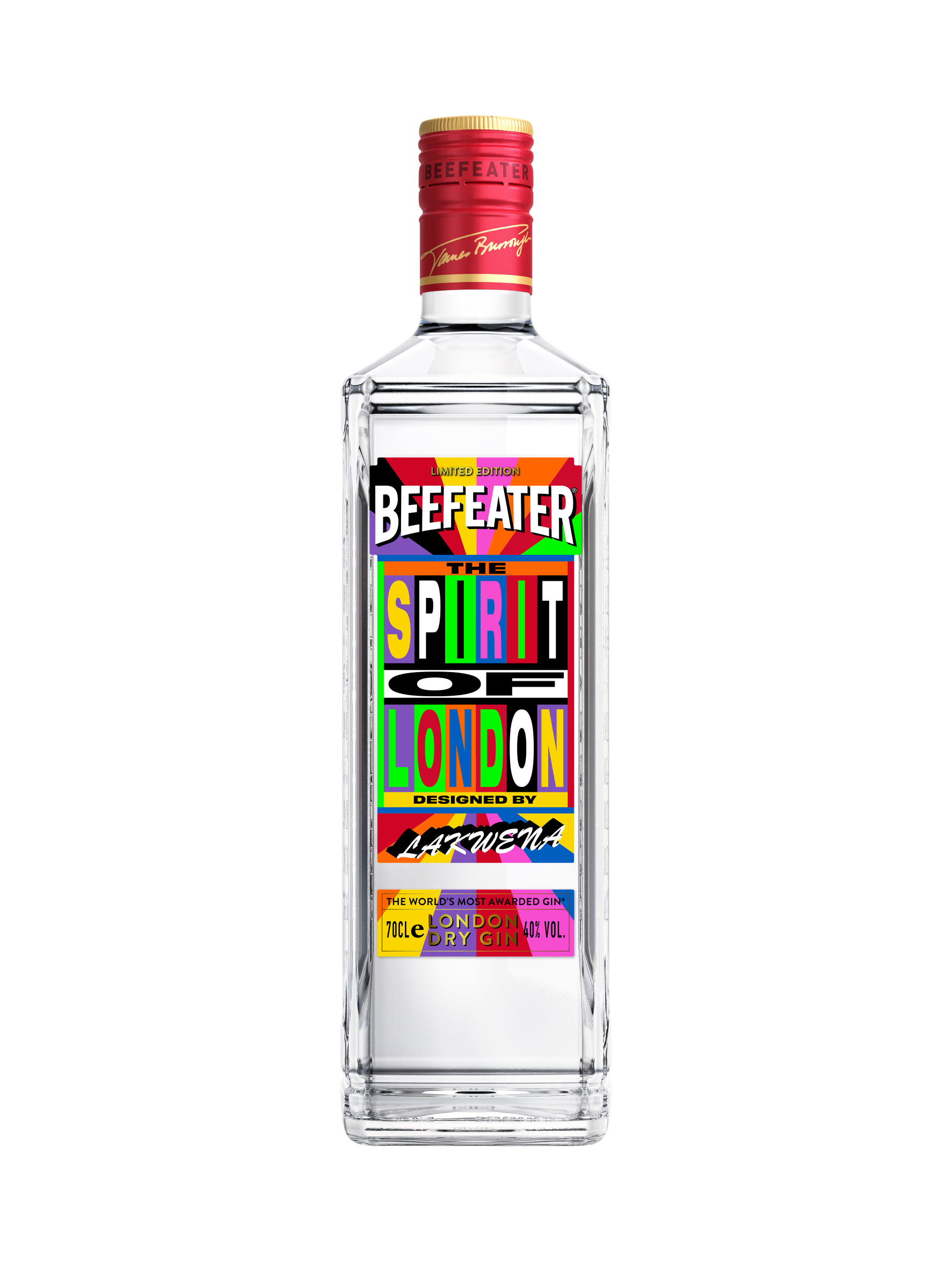Beefeater Gin collaborates with London-based artist Lakwena