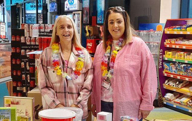 Newcastle store raises £1,500 to install defibrillator   