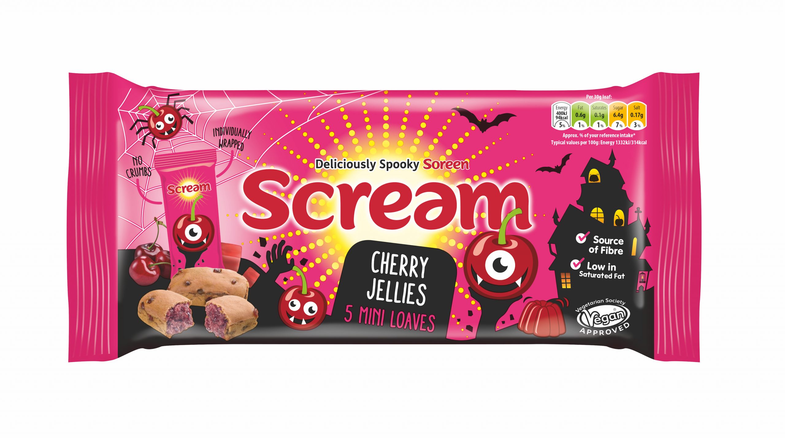 Soreen launches new Cherry-fying Jellies for Hallowe’en