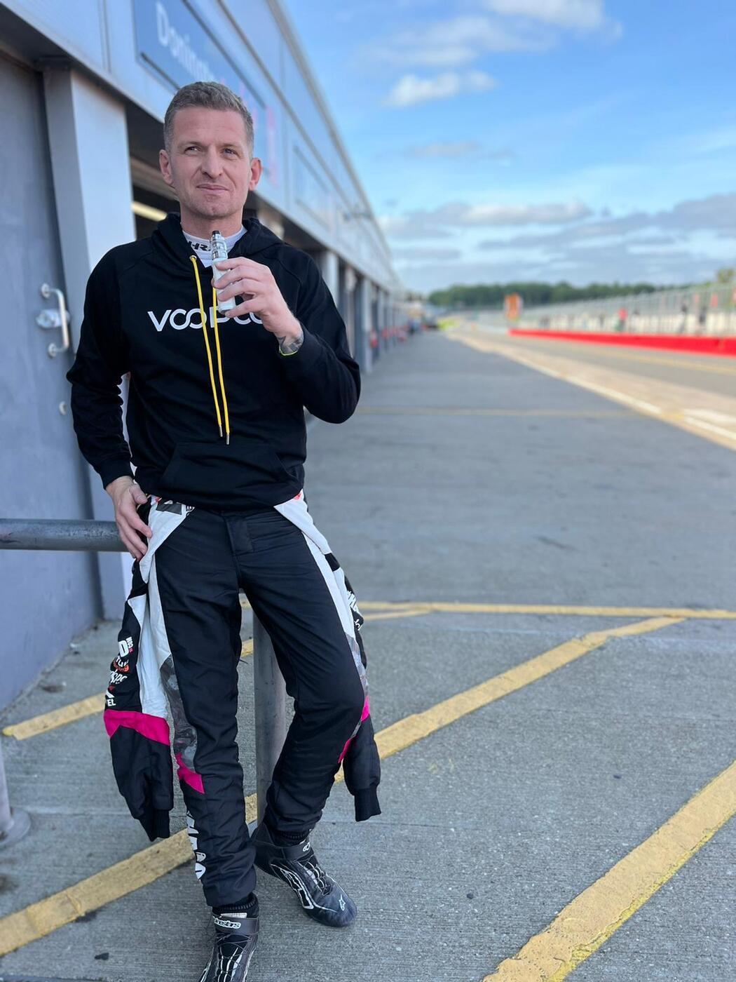 Vape brand Voopoo backs BTCC racing driver Will Powell