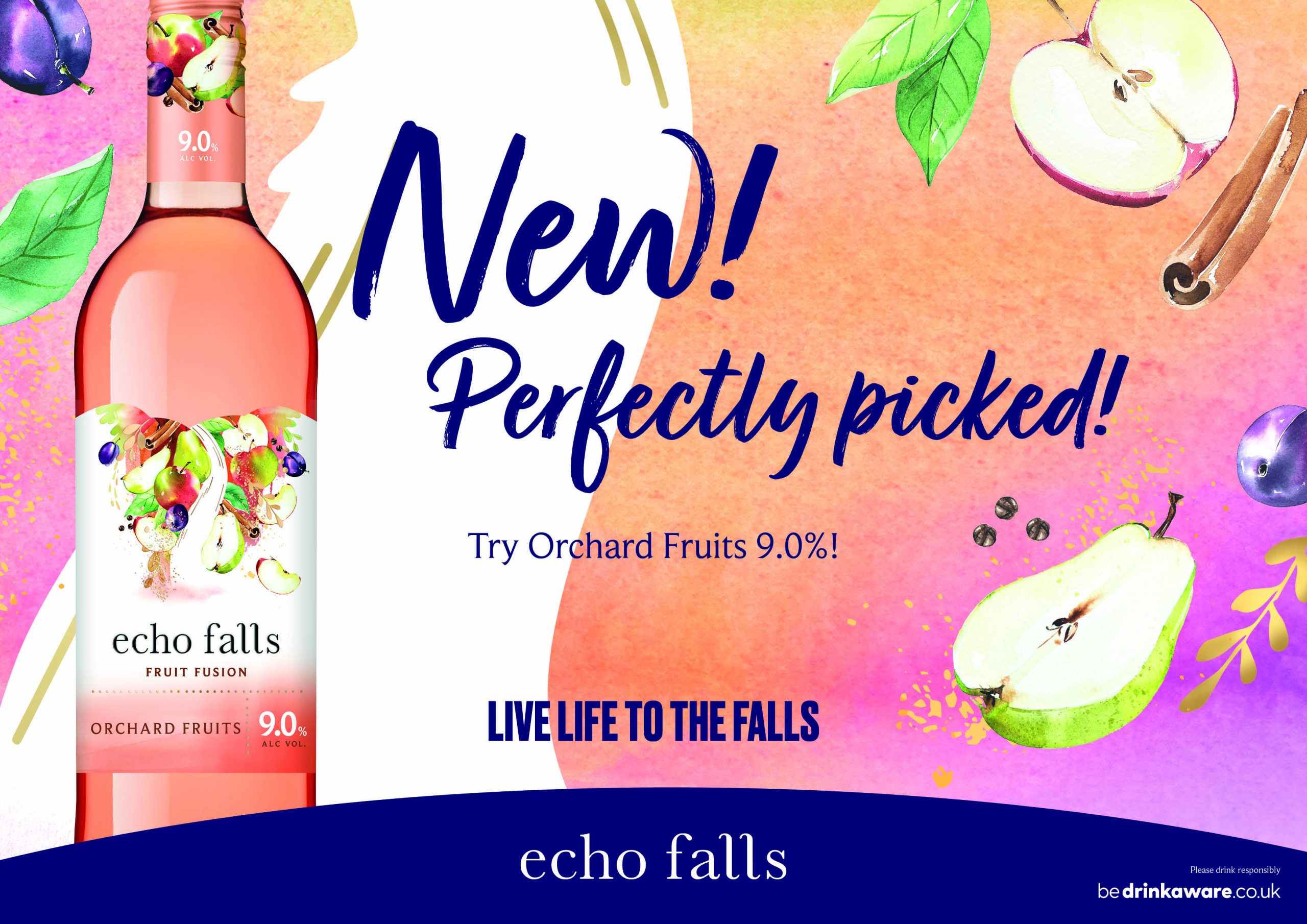 Echo Falls unveils new Orchard Fruits flavour