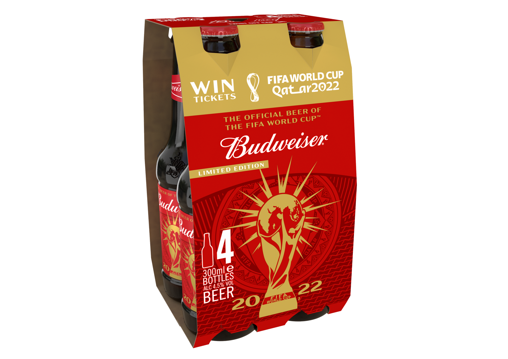 Budweiser kicks off World Cup with special packs