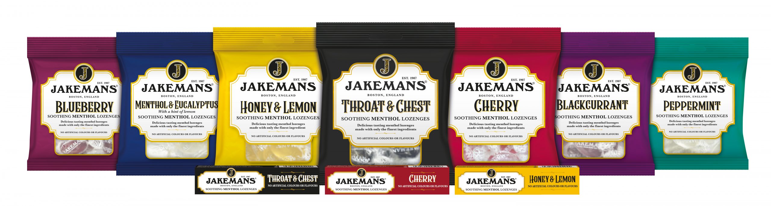 Jakemans’ new packaging hits the sweet spot