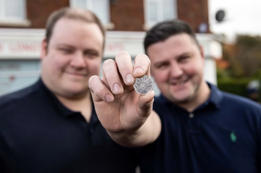 The Royal Mint releases 50 Years of UK Pride 50p to Post Office branches