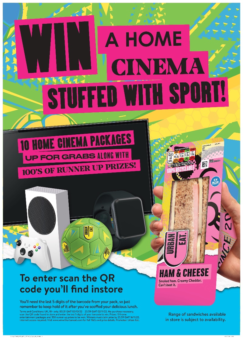 Urban Eat unveils ‘Stuffed with Sport’ competition at MFG stores
