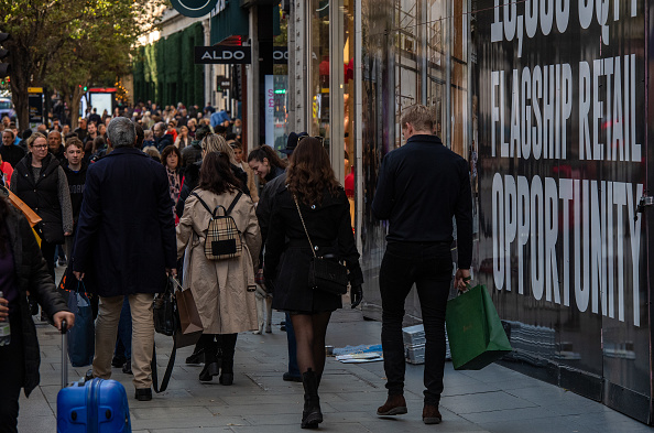 Footfall nudged by Black Friday but still remains below pre-pandemic level