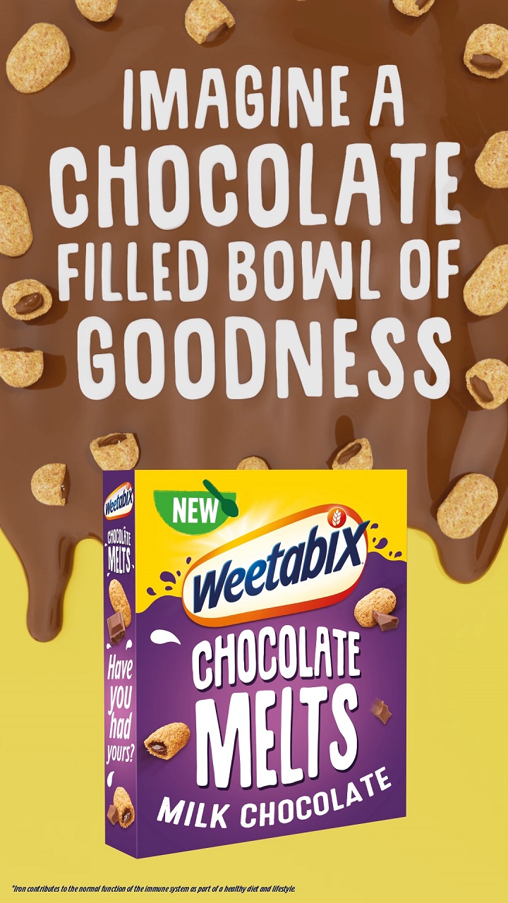 Weetabix launches new campaign for Melts