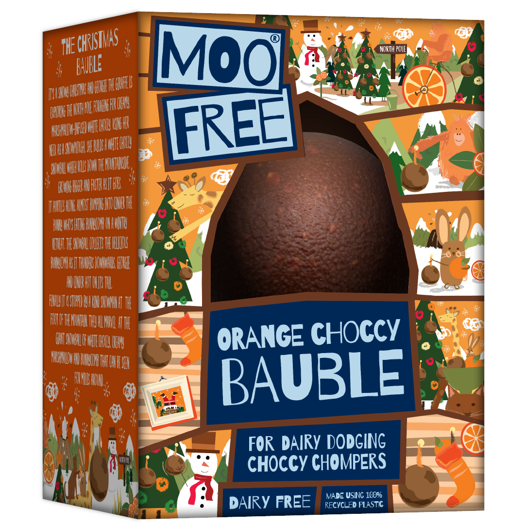 Moo Free’s Christmas range for free-from and vegan chocolate lovers