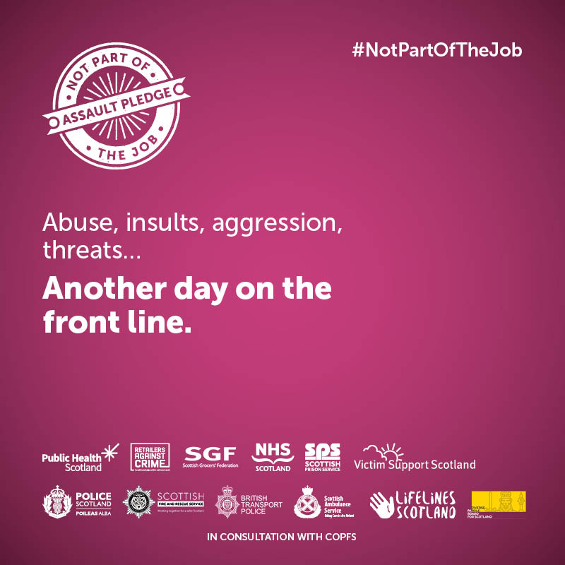 SGF joins National Assault Pledge to reduce violence against front-line workers