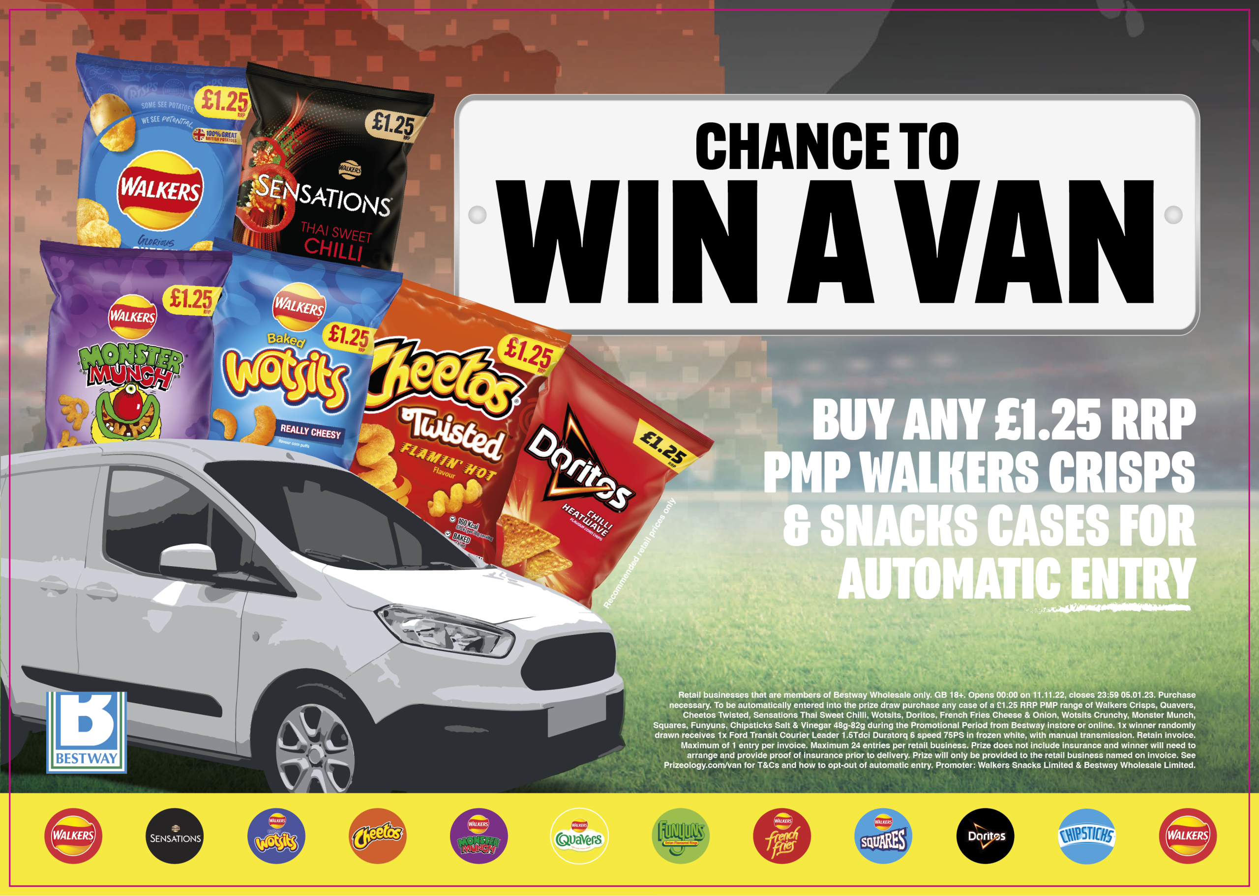 Win a Van – PepsiCo partners with Bestway to give back to retailers