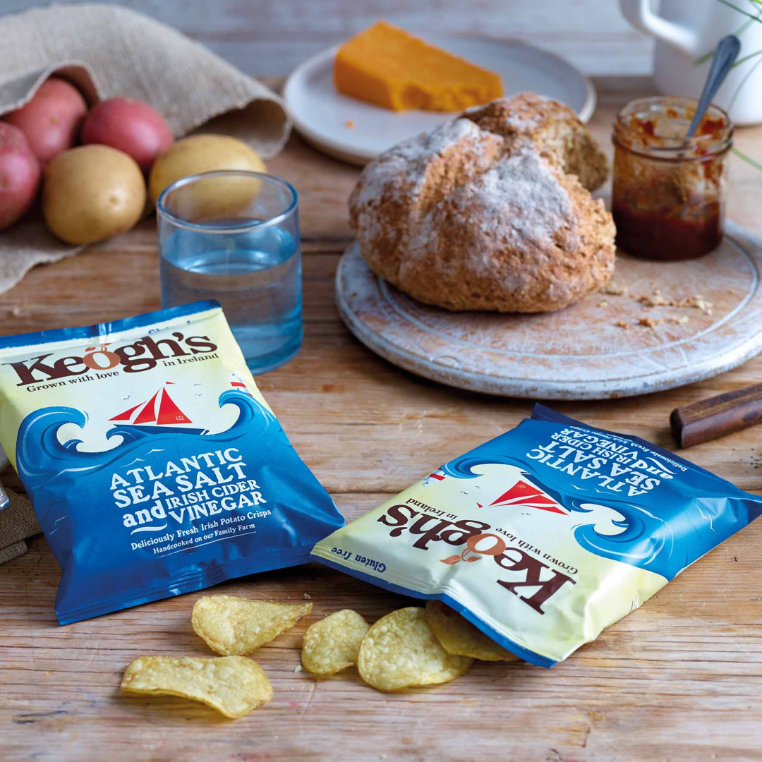 Irish brand Keogh’s Crisps signs UK distribution deal with Bobby’s Foods