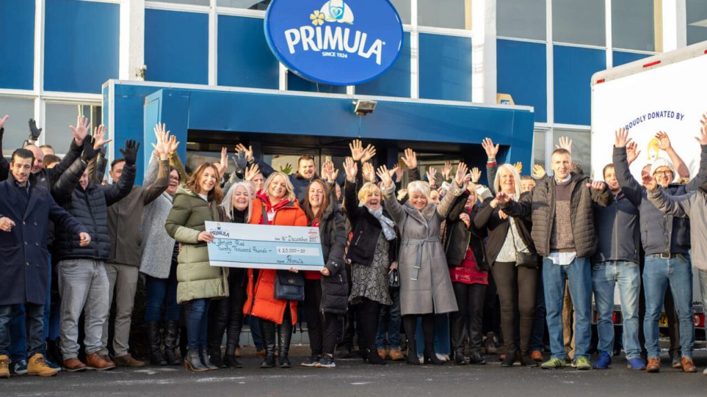 Primula Cheese shares Christmas spirit with £120,000 donation