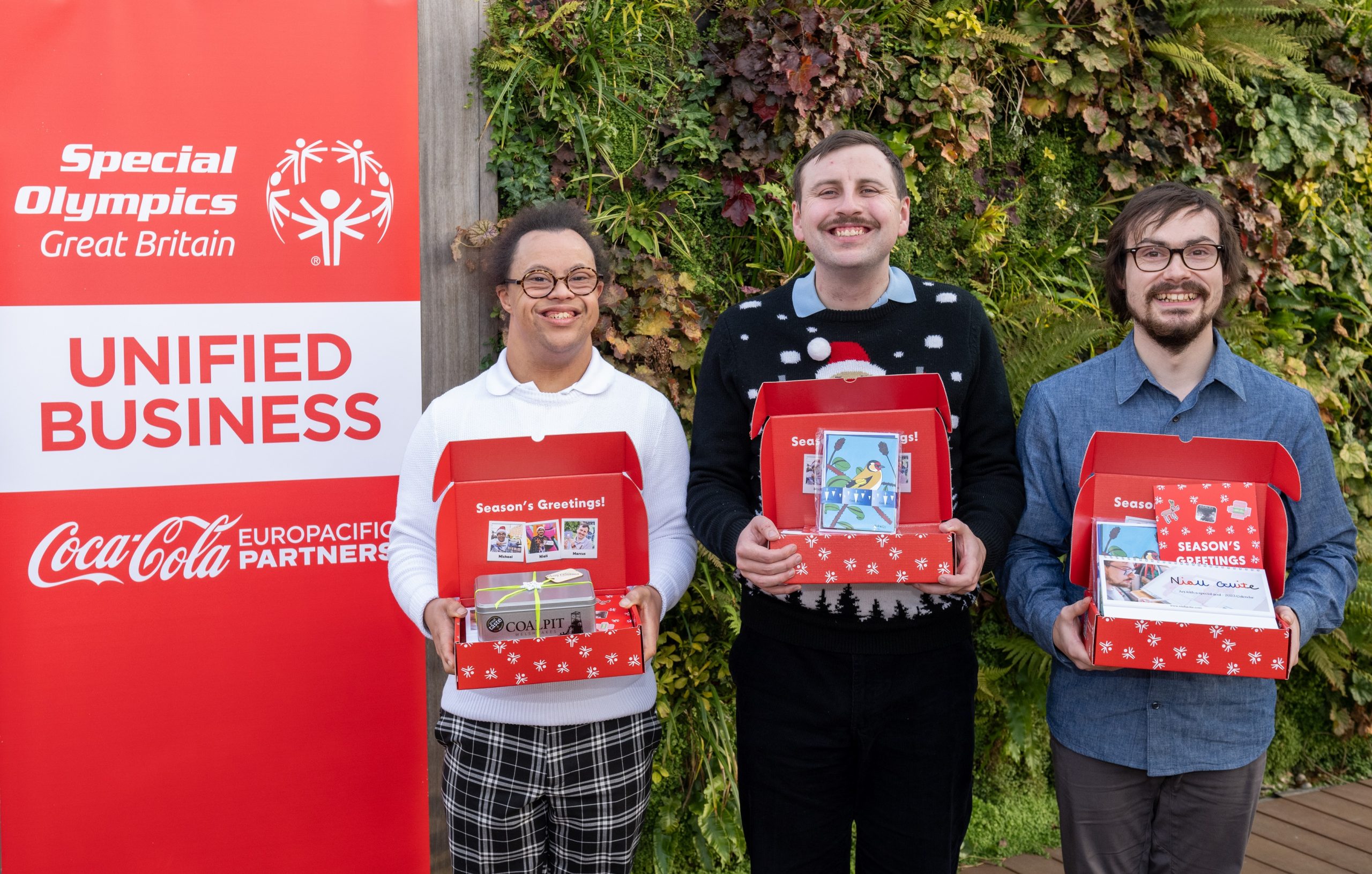 Special Olympics GB teams up with CCEP for Christmas gift box campaign