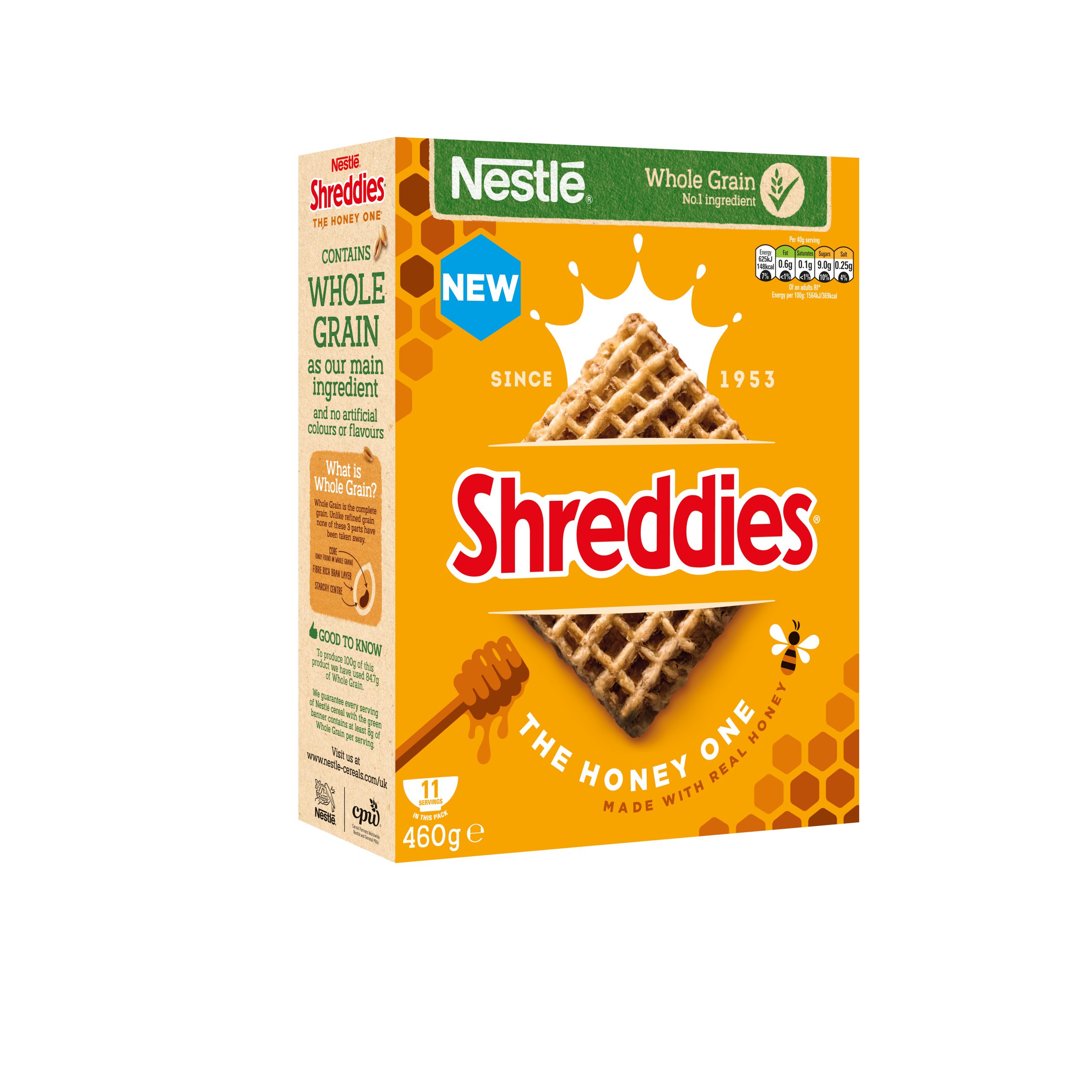Shreddies ‘The Honey One’ hailed Best New Cereal at Product Of The Year awards