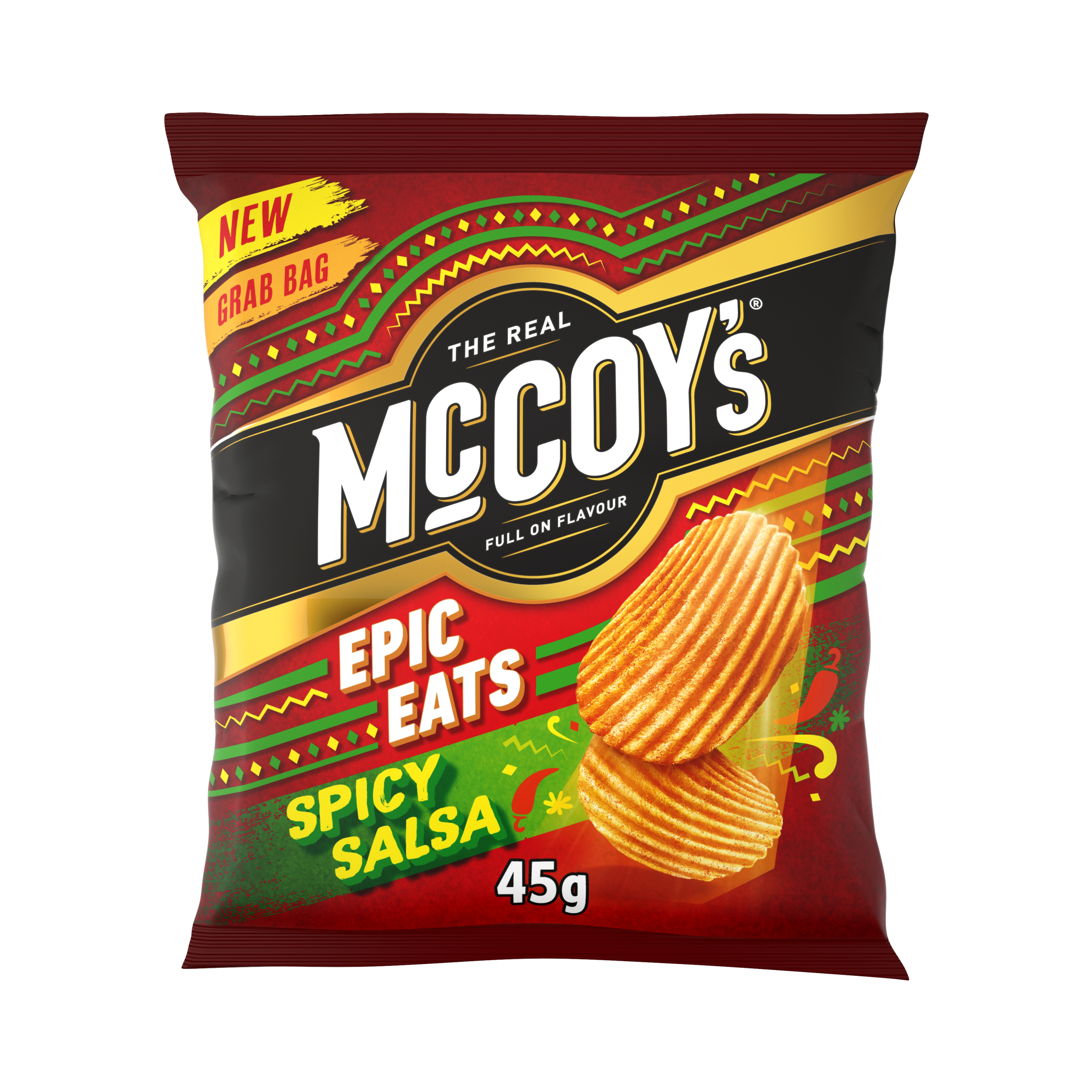 New McCoy’s launch: Epic Eats available in Nacho Cheese and Spicy Salsa