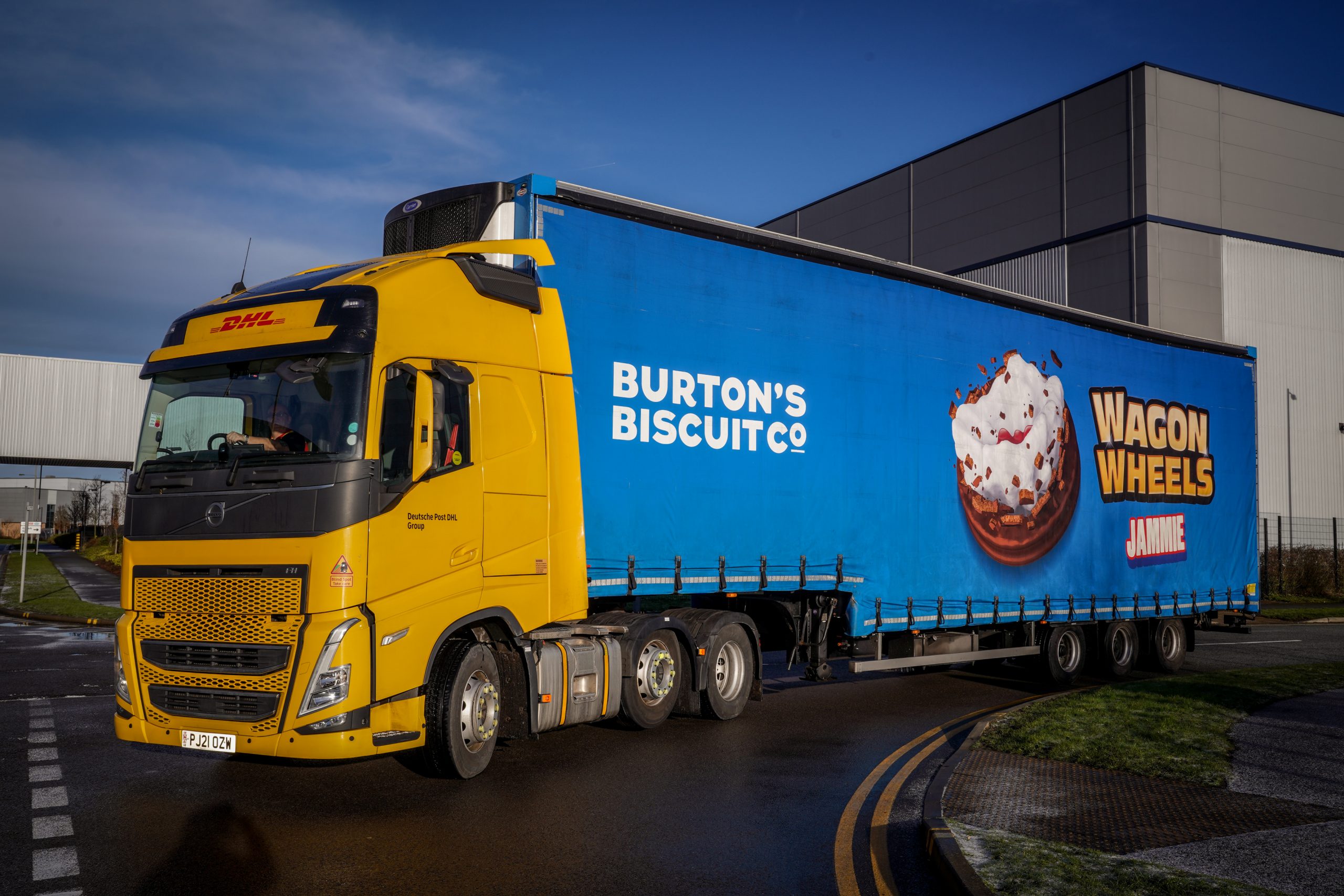 DHL Supply Chain invests in new trailers for Burton’s Biscuits