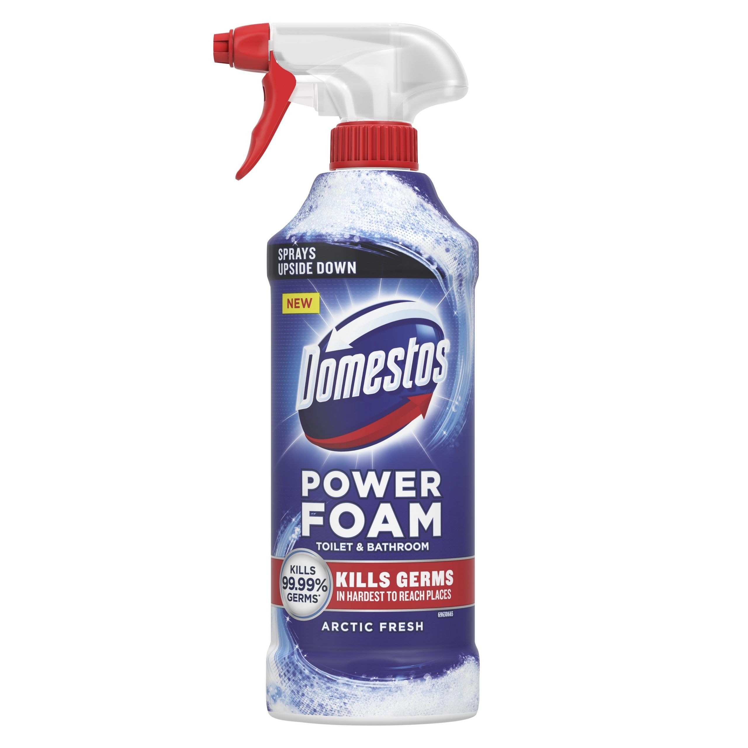 Domestos launches first-to-market 360 degree power foam spray