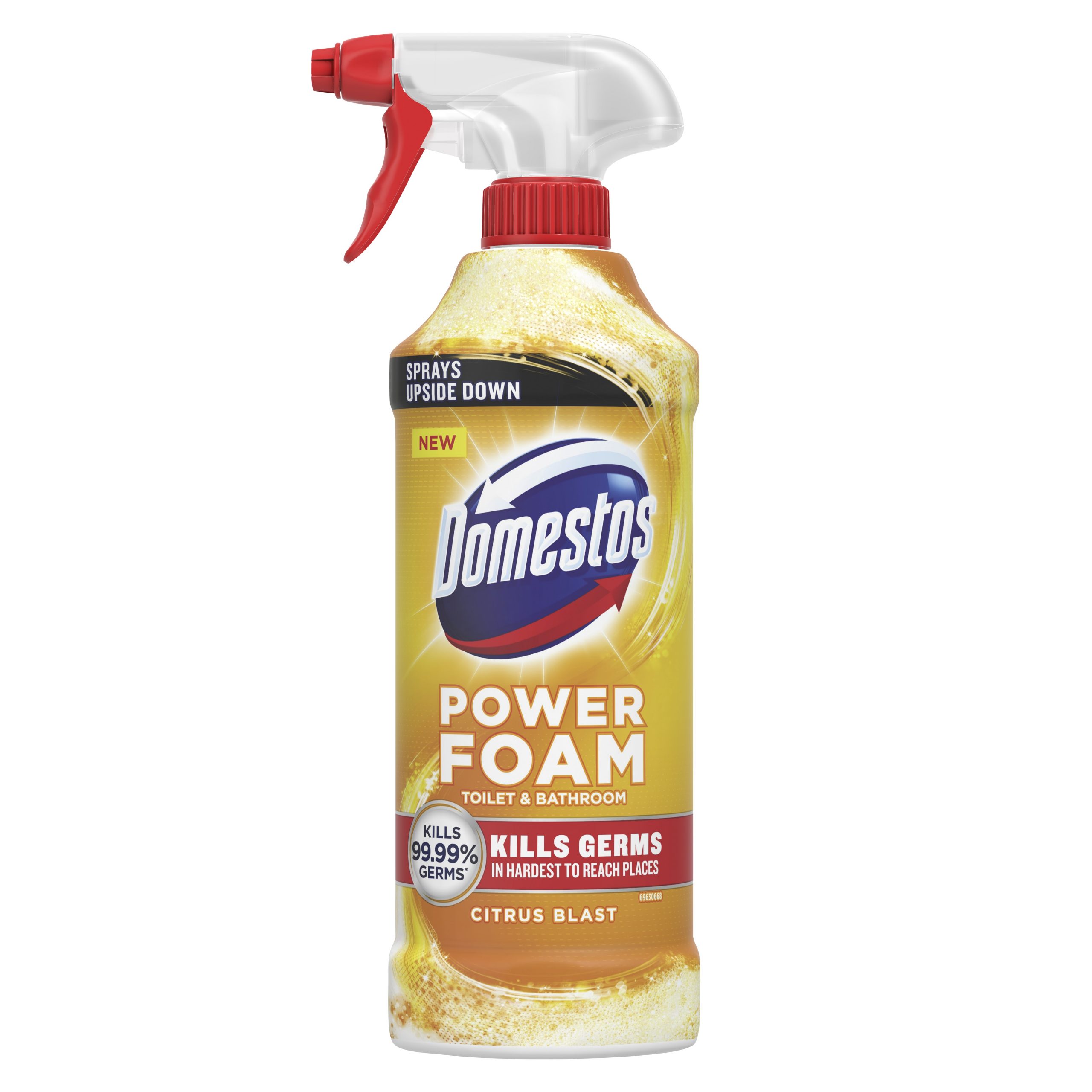 Domestos launches first-to-market 360 degree power foam spray