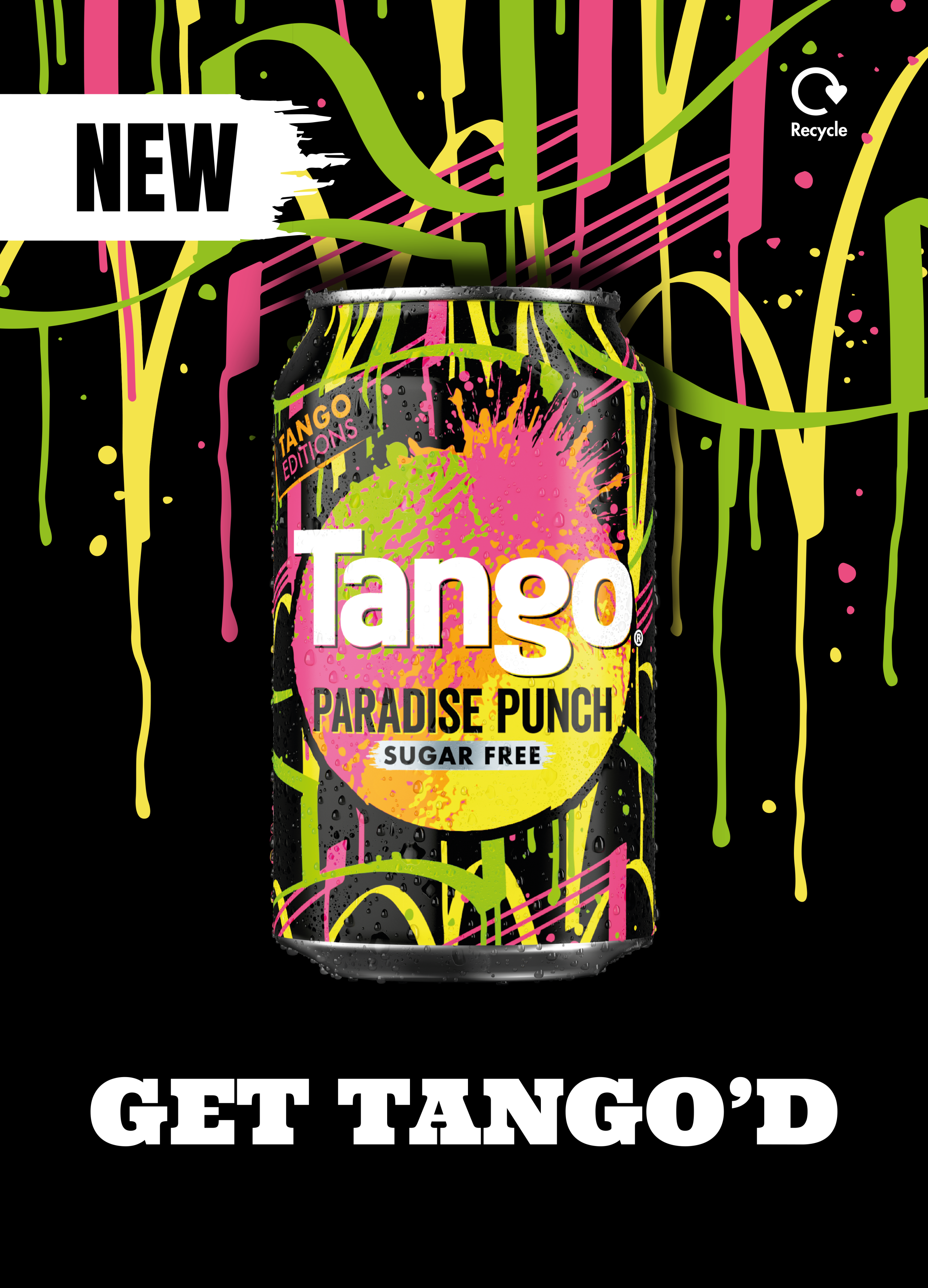 Tango releases bold new ‘Editions’ flavour – Paradise Punch Sugar Free