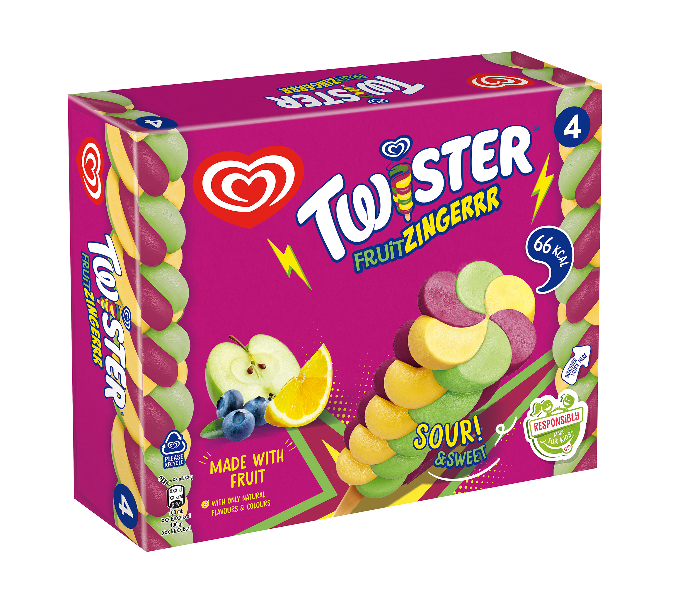 Wall’s launches new sweet and sour Twister Fruit Zingerrr