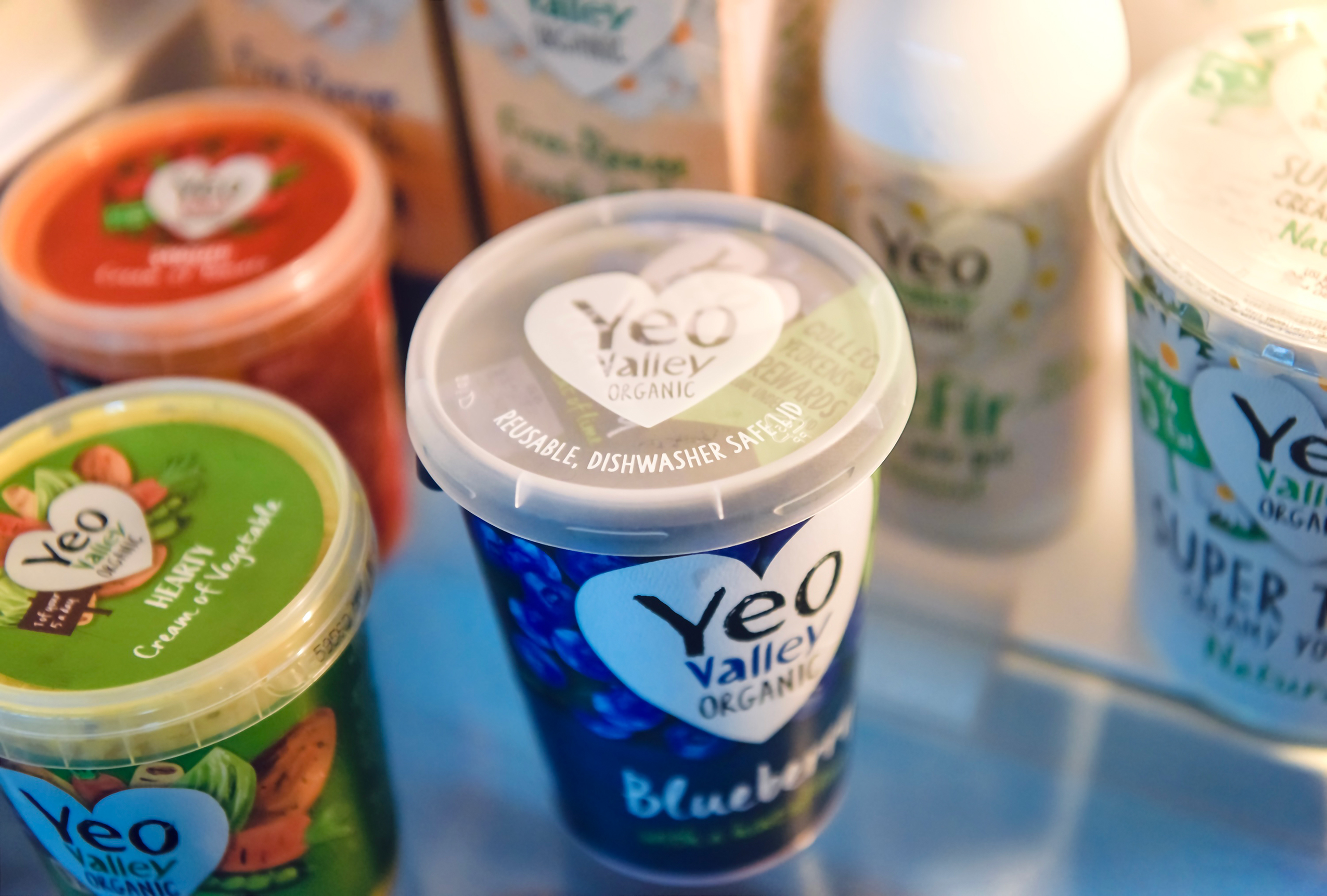 Yeo Valley Organic removes single-use lids