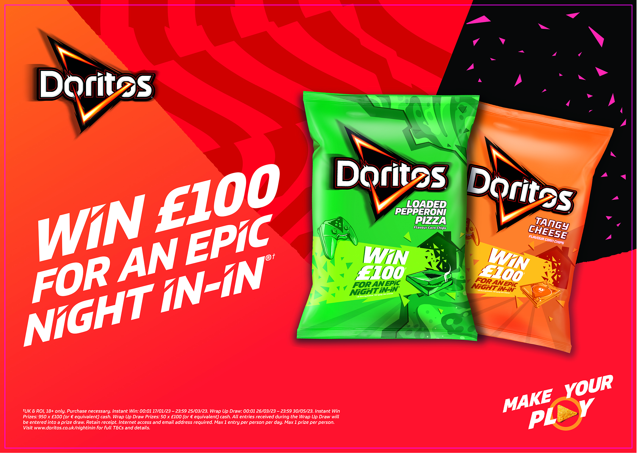 ‘Devour Doritos Your Own Way’ campaign includes on-pack and TV promos