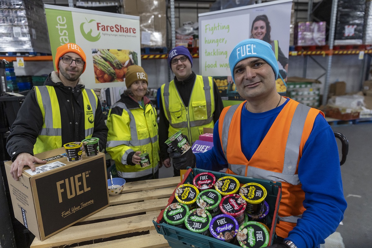 Fuel10K unveils FareShare partnership to donate half a million breakfasts